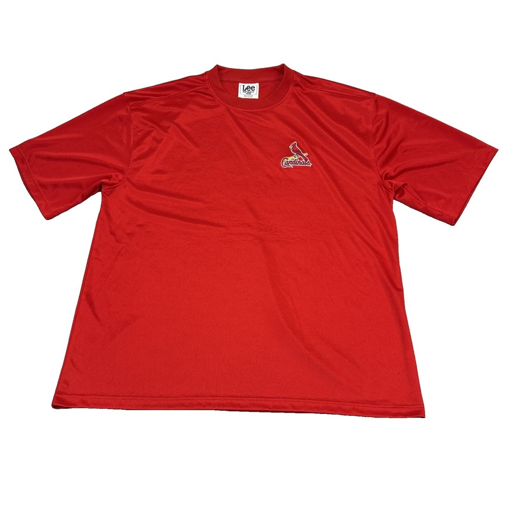 Vintage Lee Sport St. Louis Cardinals Mesh Shirt Mens 2XL‎ MLB Baseball VF Image